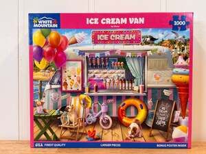 Ice Cream Van 1000 Piece Jigsaw Puzzle by White Mountain
